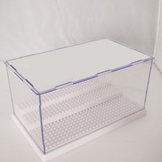 아크릴 나노블럭 피규어 진열장 3단 화이트, 1개 완구/취미/수집품 반품 최저가 16,650원