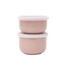 DOHO 디토리 이유식볼 2종 세트, 08 핑크 + 클리어, 1세트 주방용품/밀폐저장/도시락 반품 최저가 5,070원