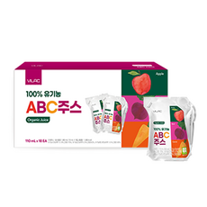 비락 100% 유기농 ABC주스, 110ml, 18개 헬스_건강식품/건강즙/음료 반품 최저가 16,740원