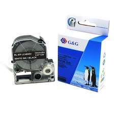 지엔지 엡손 라벨 테이프 SD12K 12mm 문구/오피스/사무용품 전문관 반품 최저가 4,130원