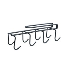 벽걸이 멀티 홀더 랙, 블랙, 1개 주방용품/주방조리도구 반품 최저가 12,220원