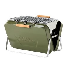 오슬로 아웃백 캠핑 BBQ 화로 그린, L, 1개 주방용품/주방조리도구 반품 최저가 63,710원