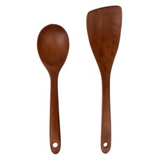 코시나 로즈우드 조리도구 2P 세트, 볶음주걱(중) + 사선뒤집개, 1개 undefined/undefined 반품 최저가 6,850원