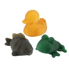 헤베아 고무 목욕놀이완구 트리오 세트, 혼합색상, 1개 완구/취미/신생아/영아완구 반품 최저가 24,960원