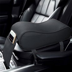 생활살림 에스 소프트 커브 차량용 콘솔 쿠션, 블랙, 1개 자동차용품/인테리어 반품 최저가 8,360원