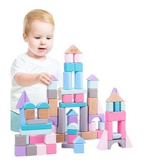 파스텔 원목 블럭 28p, 1개 완구/취미/블록놀이 반품 최저가 9,060원