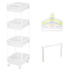 리빙스마일 직사각 정리함 4단 세트A, 화이트, 1개 출산/유아동/유아가구/인테리어 반품 최저가 11,150원