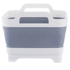 블럭마트 주방 접이식 사각 짧은 손잡이 바스켓 설거지통, 혼합 색상, 1개 생활용품/주방수납/잡화 반품 최저가 4,500원