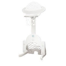 BeneBene 3in1 우주 멀티 유아농구대, 화이트, 1세트 완구/취미/스포츠/야외완구 반품 최저가 24,120원