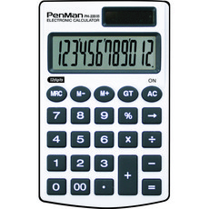 펜맨 전자계산기 PH-220W, 혼합색상, 1개 문구/오피스/사무용품 전문관 반품 최저가 6,470원