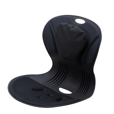 힐링팩토리 체어플렉스 바른자세 교정 의자, 블랙 문구/오피스/사무용품 전문관 반품 최저가 8,830원