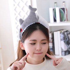무서운 상어 큐티 머리띠, 그레이, 1개 문구/오피스/파티/이벤트 반품 최저가 11,300원