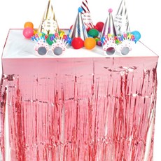 파티쇼 테이블 수술커튼 대형, 로즈골드, 4개 문구/오피스/파티/이벤트 반품 최저가 6,860원