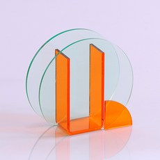 파라다이소 모티베이션 인 네이쳐 클리어 컬러 라인 조형 아크릴 오브제 꽃병, D 완구/취미/수집품 반품 최저가 22,470원