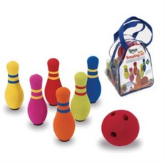 매직캐슬 볼링놀이 볼링핀 6p + 볼링공, 혼합색상, 1개 완구_취미/스포츠/야외완구 반품 최저가 33,260원