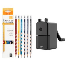 투코비 코마 교정용 지우개 연필 B TC-P02 12p + 연필깎이 TC-M1, 다크그레이, 1세트 문구/오피스/필기류 반품 최저가 10,300원