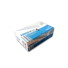 삼은파트너스 트윈 와이어 링 3:1 100p, 14.3mm, 흰색, 1세트 문구/오피스/학용품/수업준비 반품 최저가 9,030원
