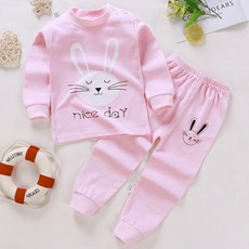 조이멀티 아동용 토끼와 공룡 신생아 실내복 상하의 세트 토끼 출산/유아동/출산준비물/선물 반품 최저가 5,610원