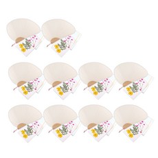 누름꽃 조가비 부채 만들기 패키지 수선화 대, 옐로우, 10세트 문구/오피스/미술/화방용품 반품 최저가 50,000원