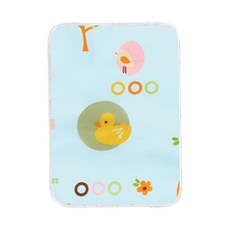 조이멀티 데일리 면 방수패드, 오리 블루, 1개 생활용품/기저귀매트 반품 최저가 7,780원