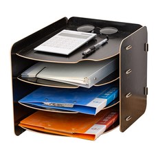 베리드 멀티 파일 정리함 VFS-601-BL, 블랙, 4단 문구/오피스/사무용품 전문관 반품 최저가 7,200원