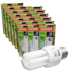 오스람 삼파장 전구 EL 11W 2700K 20p, 전구색, 20개 홈인테리어/조명/스탠드 반품 최저가 28,020원