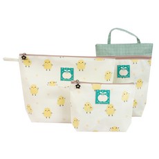 코니아일랜드 어린이집 방수 파우치 3종 세트, 꼬마병아리 출산/유아동/기저귀 반품 최저가 18,240원