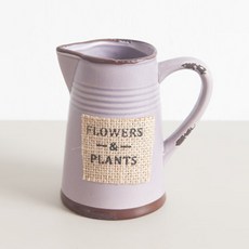 플라워트리 큐티 밀크 조화 화병 조화, 퍼플 홈인테리어/홈데코/디퓨저 반품 최저가 6,190원