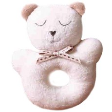 핸즈 오가닉 딸랑이, 곰돌이, 1개 완구/취미/신생아/영아완구 반품 최저가 5,670원