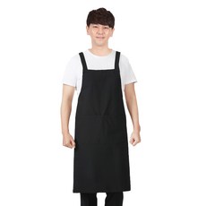 SF패션 남성용 특대 H형 앞치마 AE47, 검정, 1개 주방용품/주방잡화 반품 최저가 6,850원
