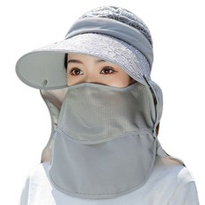 엔젤야옹 자외선차단 꽃무늬 4단 변신 모자, 그레이 스포츠_레저/낚시 반품 최저가 6,200원