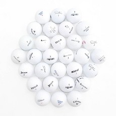 유명브랜드 혼합 AA급 로스트볼, 흰색, 1개입, 30개 스포츠/레저/골프 반품 최저가 18,070원