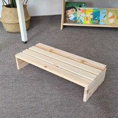 스토니처 원목 평면 발 받침대 와이드 대형 홈인테리어/가구 반품 최저가 13,020원