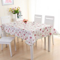 신데렐라데코 방수 테이블보, 봄꽃, 6인용(183 x 137cm), 1개 주방용품/주방잡화 반품 최저가 8,080원