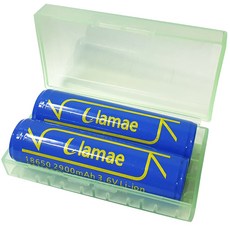 라매 18650 2900mAh 충전식 보호배터리 + 배터리케이스 랜덤 발송, 2개, 1세트 생활용품/생활전기용품 반품 최저가 33,000원