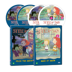 DVD Stella and Sam 스페셜 4종 세트 보고만 있어도 마음이 푸근해지는 남매 이야기, 4cd 출산/유아동/유아동도서 반품 최저가 12,180원