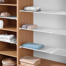 마켓플랜 베이직 압축 선반, 화이트, 1개 주방용품/주방수납/정리 반품 최저가 4,880원