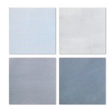 왈가닥스 컬러 페인팅 메모블럭 오션 4종, 페일스카이, 글루미그레이, 그레이, 네이비, 1세트 문구/오피스/노트/메모지 반품 최저가 3,540원