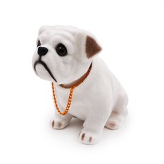 삼에스 차량용 강아지 노호혼 장식, B51-불독, 1개 자동차용품/인테리어 반품 최저가 8,900원