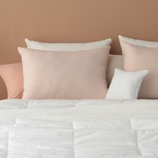 슬립온 통째로 빨아쓰는 베개, 크리미피치, 1개 undefined/undefined 반품 최저가 5,340원