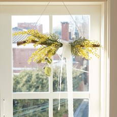 아스파시아 미모사 언발 가랜드, 옐로우 문구/오피스/파티/이벤트 반품 최저가 24,900원