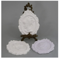 앵글띵 사색하는 소녀 모습 엔틱 액자 실리콘 몰드 홈인테리어/홈데코/디퓨저 반품 최저가 4,650원