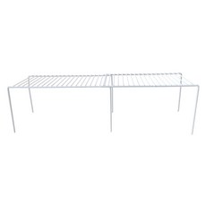 국산 길이 조절 접시 정리대, 화이트, 1개 주방용품/주방수납/정리 반품 최저가 8,540원