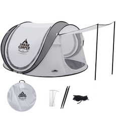 어반캠퍼 스위트5 원터치 팝업 텐트, 화이트, 5~6인용 스포츠/레저/캠핑전문관 반품 최저가 40,010원