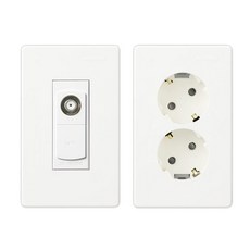 진흥전기 V시리즈 CATV 1방 + 2구 콘센트, 1세트 홈인테리어/셀프인테리어 반품 최저가 5,080원