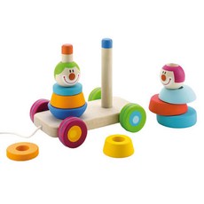 세비 삐에로 탑쌓기 풀어롱, 18x15x13cm, 본상품선택, 1개 완구/취미/신생아/영아완구 반품 최저가 6,480원