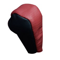 까도스 가죽 기어 시프트노브커버 기어용품, 레드, 1개 자동차용품/인테리어 반품 최저가 6,860원