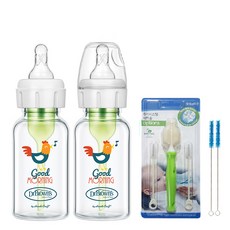 닥터브라운 루스터 데코 내로우넥 유리 젖병 120ml 2p + 통기시스템 전용솔, 혼합색상, 1개 출산/유아동/수유용품 반품 최저가 33,250원