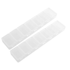 세븐스타 휴대용 7칸 약통, 2개 생활용품/건강/의료용품 반품 최저가 3,120원