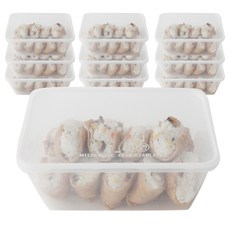 티나피크닉 깊은 사각 한칸 도시락통, 10개, 1세트 주방용품/일회용품/종이컵 반품 최저가 8,200원